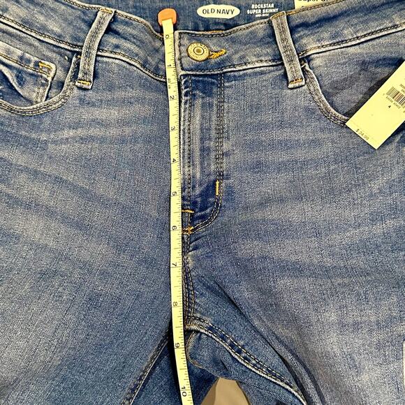 NWT Old Navy Rock Star Super Skinny Jeans Size 4 - Picture 5 of 11